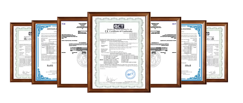 Certifications