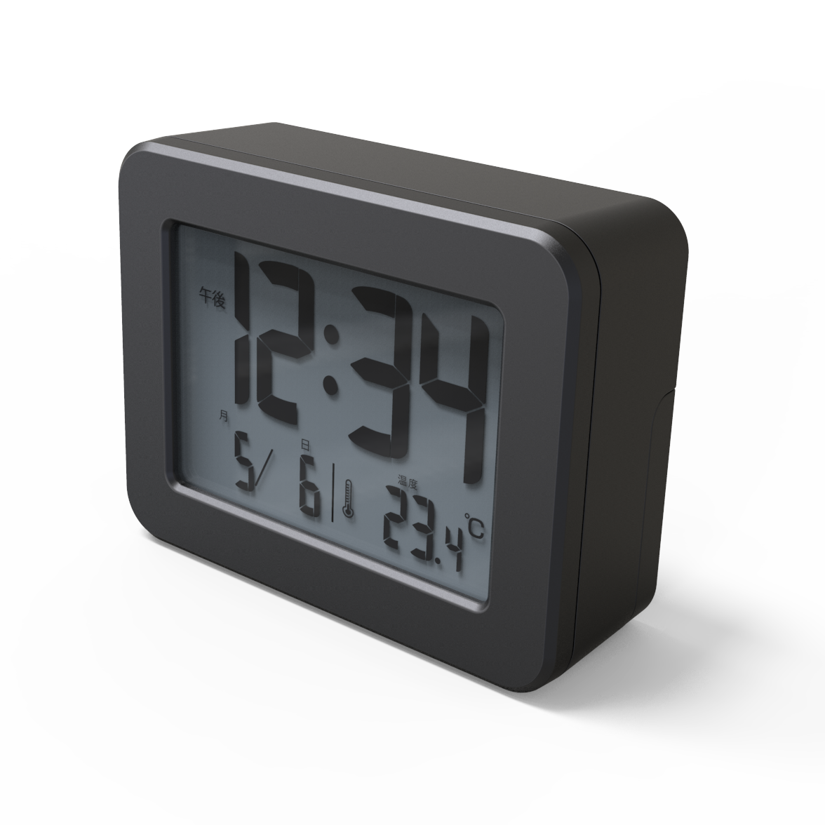 Clock With Temperature