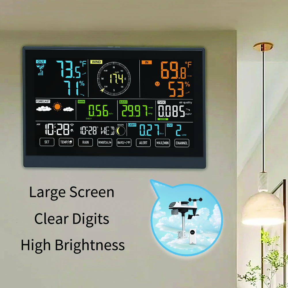 New Weather Station 8-in-1